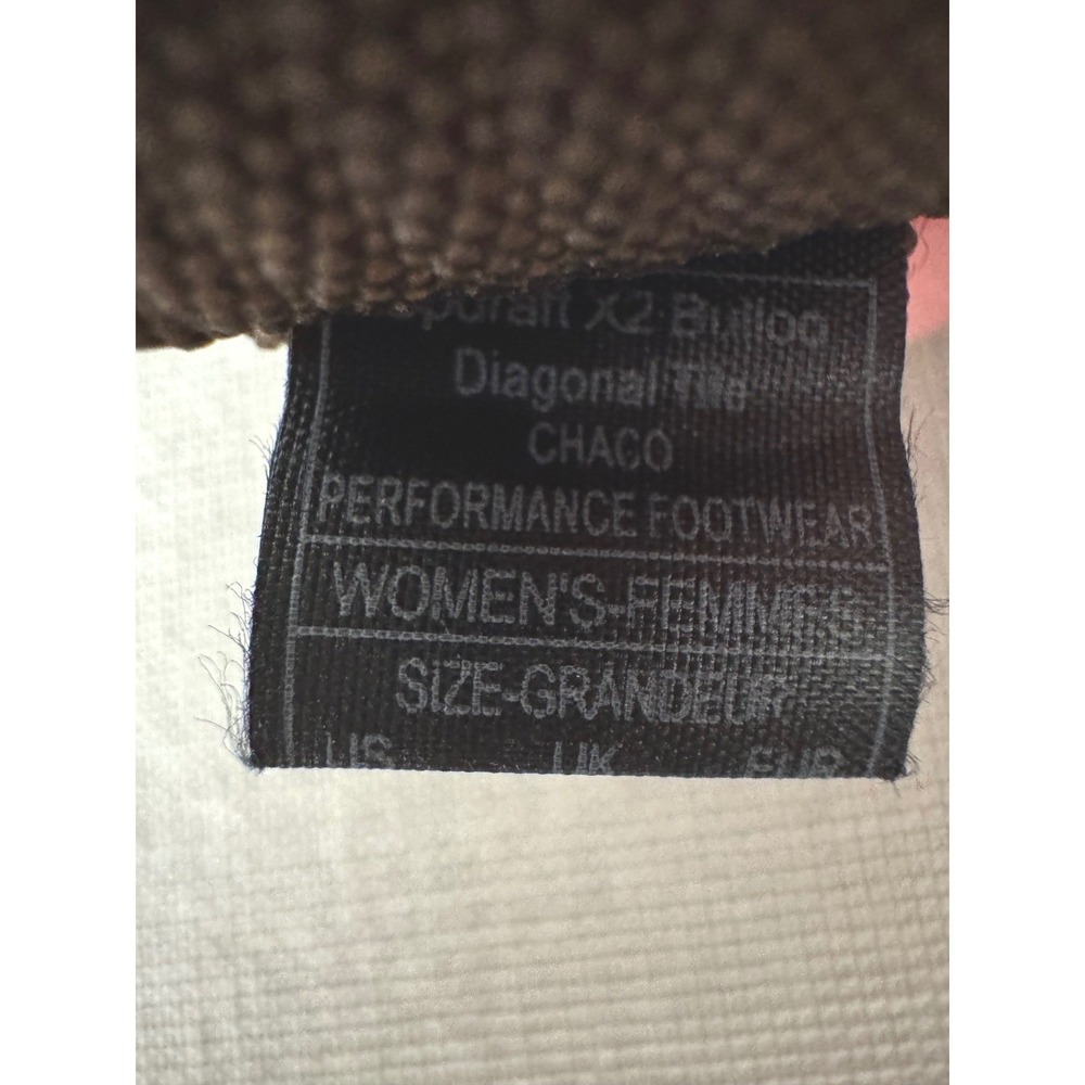 Chaco Womens ZX/2 Classic Sport Sandals Size 8 Brown/Green - Picture 8 of 9